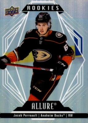 2022-23 Upper Deck Allure Hockey #133 Jacob Perreault Rookie Anaheim Ducks - Image 1 of 2