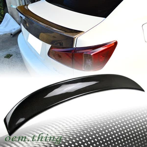 06-12 Fit FOR Lexus IS250 WD W Type 4DR Sedan Rear Trunk Spoiler Carbon - Picture 1 of 1