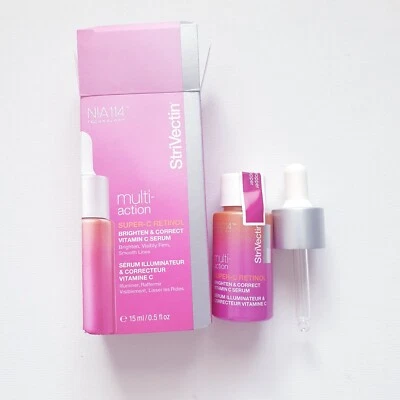 StriVECTIN Multi-Action Super-C Retinol Brightening & Correcting Serum 15ml New  - Image 1 of 4