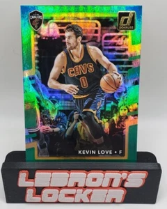 2017-18 Panini Donruss Holo Laser Green #28 Kevin Love /99 Cavaliers - Picture 1 of 2