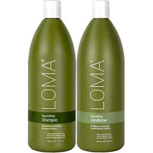 LOMA Hair Care Nourishing Shampoo And Conditioner Duo Liter 33.8 Oz Each - Picture 1 of 1