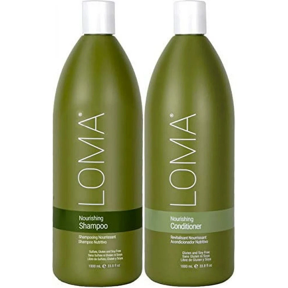LOMA Hair Care Nourishing Shampoo And Conditioner Duo Liter 33.8 Oz Each - Image 1 of 1