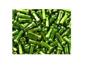 GREEN 36pcs Bicycle Spoke Nipples 16mm X 14G Bikes Cycling New! - Picture 1 of 1