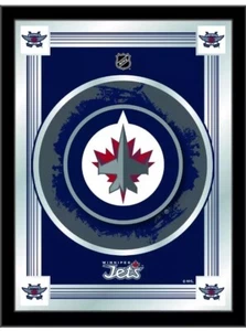NHL Winnipeg Jets Holland Bar Stool Co. Logo Mirror (17”x22”) *NEW* - Picture 1 of 2