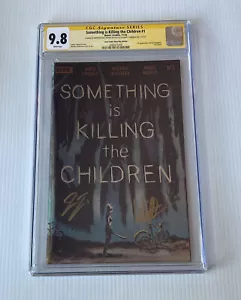 James Tynion Dell’edera Signed X2 Something is Killing the Children #1 CGC 9.8 3 - Picture 1 of 4