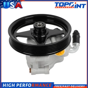 Power Steering Pump with Pulley For 2004-2007 Ford Crown Victoria - Picture 1 of 6