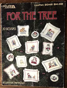 For the Tree-Christmas Ornaments-Leisure Arts Cross Stitch Pattern #2046 -24 - Picture 1 of 4