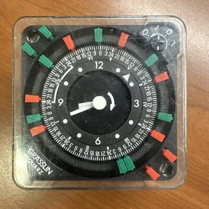 Grässlin Q FRW orologio analogico riscaldamento interruttore 230VAC 10A - Afbeelding 1 van 7