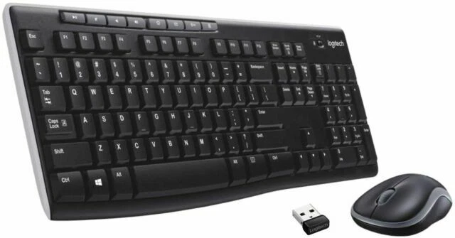 LOGITECH KIT TASTIERA E MOUSE WIRELESS MK270 LAYOUT ITALIANO 920-004512 - Immagine 1 di 1