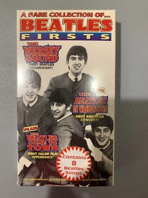 VIntage Rare Collection of Beatles Firsts 1995 VHS - Image 1 of 4