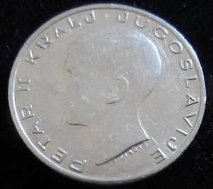 MDS YUGOSLAVIA YUGOSLAVIA 20 DINARA 1938 "PETAR II.", PLATA #D - Imagen 1 de 2