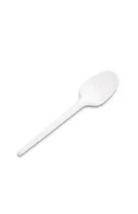 1000 CUCCHIAI DI PLASTICA MONOUSO BIANCHI (10 CONFEZIONI) - Foto 1 di 1