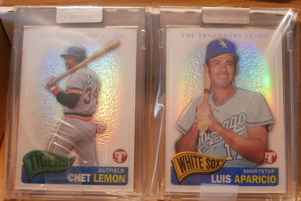 2005 TOPPS Pristine Legends  UPICK  Encased  Refractor  #5 - 100  Pr: xxx/549 - Image 1 of 1