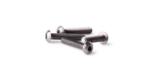 M3x16 Titanium Screws Button Head 4 pieces 6AL4V Aerospace Grade - M3x16 Bolts - Picture 1 of 1