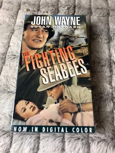 The Fighting Seabees (VHS, 1991, Color) John Wayne, Susan Hayward (New Sealed) - Picture 1 of 3