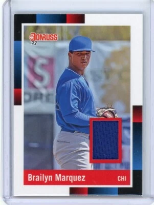 2022 Panini Donruss Brailyn Marquez #R88M-BM 1988 Retro Mem. - Image 1 of 2