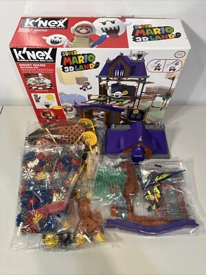 K'NEX Nintendo Super Mario 3D Land Ghost House Set Lote *INCOMPLETO* LEER DESCRIPCIÓN Foto 1 de 4