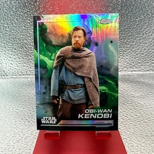 2024 Topps Star Wars cromo #67 Obi-Wan Kenobi refractor arco iris - Imagen 1 de 2