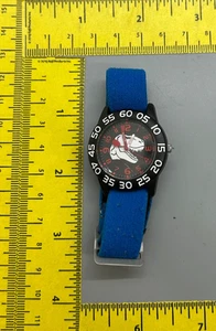 Reloj con correa de nailon de cuarzo analógico para niños Time Teacher T-rex dinosaurio - Imagen 1 de 4