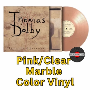 Thomas Dolby - Astronauts & Heretics  - Pink /Clear Marble Color Vinyl Record - Foto 1 di 4