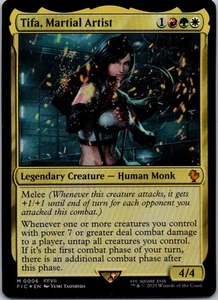 Tifa, Martial Artist M Commander: FINAL FANTASY 6 NM FOIL - Picture 1 of 2