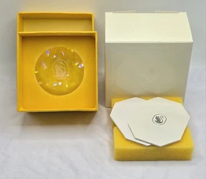 Pisapapeles Chaton 50 mm cristal Swarovski exclusivo amarillo sol 5674574 - Imagen 1 de 6
