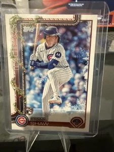2025 Topps Holiday - Matt Shaw #H173 (RC) - Picture 1 of 2