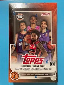 2022-23 Topps NBL – Hobby box, 20 packs, 6 cards/pack (sealed) Australia - Picture 1 of 4