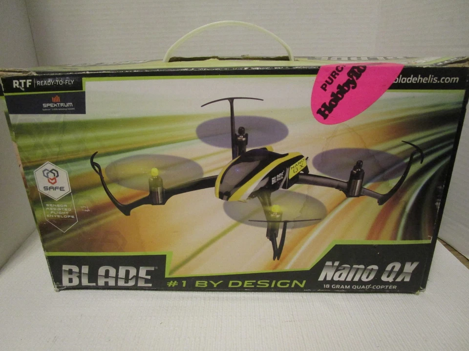 Horizon Blade Nano QX Drone - 18 Gram Quadcopter RTF Model BLH7600 Mode 2 - Image 1 of 4