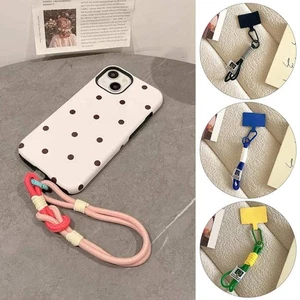 Keychain Anti-lost Rope Nylon Hanging Rope Phone Lanyard Phone Accessories - Photo 1 sur 11