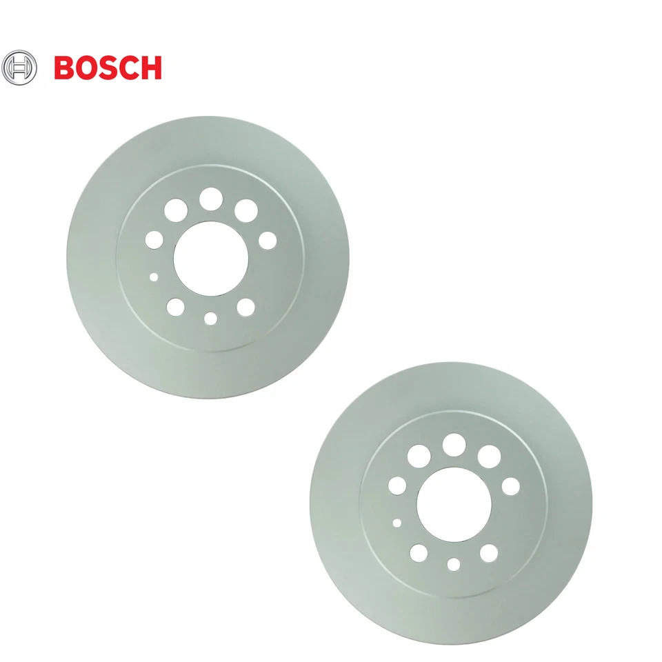 Bosch QuietCast 52011351 Rear Disc Brake Rotor for Volvo 244 - Set of 2 - Image 1 of 1