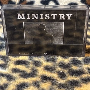 RARE CASSETTE TAPE Ministry Live 1992 Teen Spirit Al Jourgensen Stigmata Mint - Picture 1 of 8