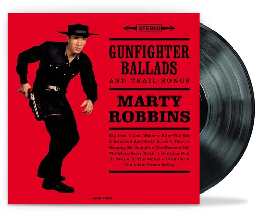 Marty Robbins - Gunfighter Ballads [Used Very Good Vinyl LP] 180 Gram, UK - Impo - Image 1 of 1