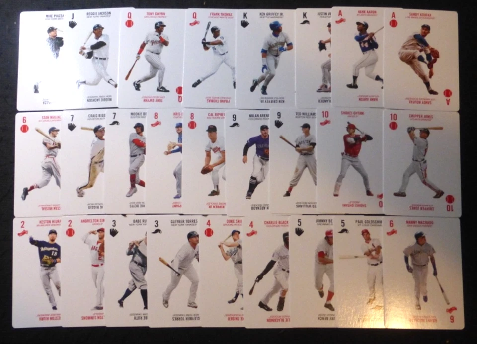 2019 TOPPS KENNY MAYNE 52-CARD GAME 26 VARIATION SET SHOHEI OHTANI SP~BABE RUTH - Image 1 of 1