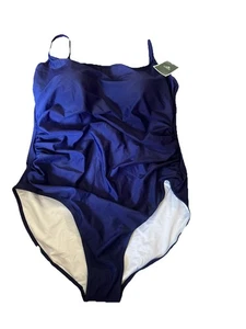 Eomenie One Piece Navy Blue Swimsuit Size 2XL NWT  - Picture 1 of 3