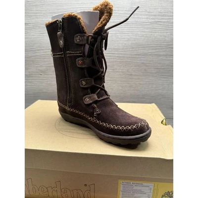 Timberland Girl's Winter Boots Oslo Express Brown 12.5  - Image 1 of 4