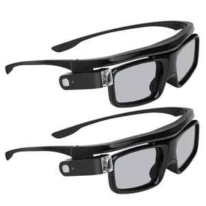 Lunettes 3D DLP Link Lunettes 3D actives Rechargeables compatibles avec Auror... - Photo 1 sur 6