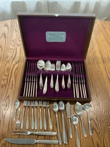 Set posate vintage Lady Doris Princess piatto argento 110 pezzi - Foto 1 di 8