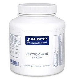 Ácido ascórbico Pure Encapsulations 1 g 90 VegCap - Imagem 1 de 1