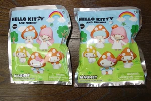 Calamita in schiuma 3D - Borsa cieca HELLO KITTY AND FRIENDS 2pz - Foto 1 di 9