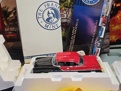 VINTAGE FRANKLIN MINT 55 PONTIAC STAR CHIEF CUSTOM CATALINA READ 📚 DESCRIPTION  - Image 1 of 4