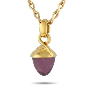 Tamara Comolli Mikado 18K Gelbgold Turmalin Anhänger Halskette TC06-042825 - Bild 1 von 5