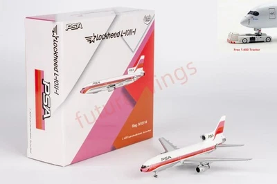 1:400 NG Models NG31038 PSA Lockheed L-1011-1 N10114 Aircraft Model+Free Tractor - Image 1 of 4