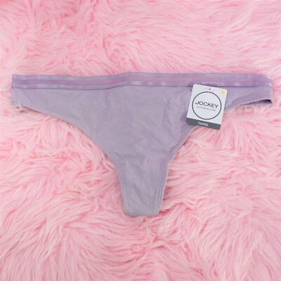 Bragas de algodón elásticas suaves Jockey nuevas con etiquetas Tanga O Abrazador de cadera 6 colores talla S-2XL Foto 1 de 4