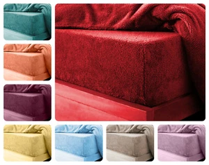 Extra Deep Fitted Sheet Teddy Fleece Soft Warm Cosy Bedding Single Double King - Picture 1 of 16