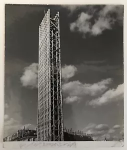 PARIS - Exposition 1937 Construction Grande Porte de l'Alma / Charpente Moles - Picture 1 of 2
