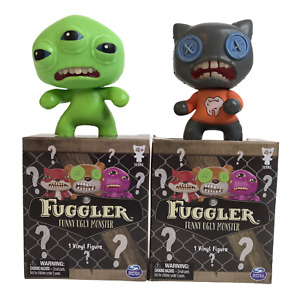 Fuggler Funny Ugly Monster Series 2 & 3 Blind 3 Inch Vinyl Mad Tooth Green Alien