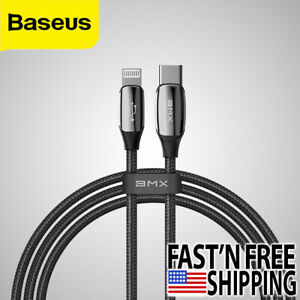 BMX Apple Certified MFI Cable 18W PD Fast Charging USB For IPhone MacBook 4- 6FT