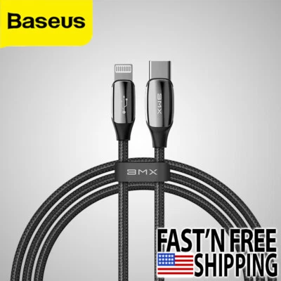 BMX Apple Certified MFI Cable 18W PD Fast Charging USB For IPhone MacBook 4- 6FT - Image 1 of 3