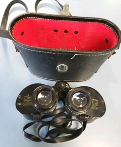 Vintage Kmart Focal Binoculars Model No 738434 7x35 mm Wide Angle Japan W/ Case - Picture 1 of 6